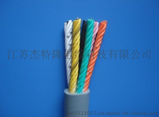 聚氨酯护套彩色多芯拖链电缆